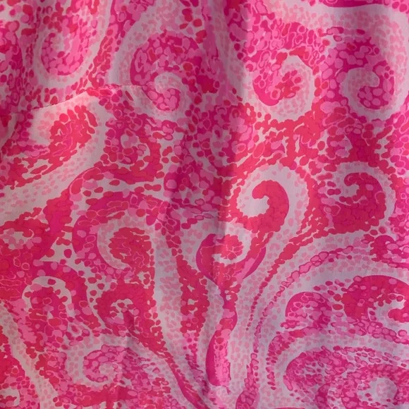 Lilly Pulitzer Pink and White Patterned Top - Picture 3 of 8